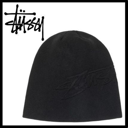 STUSSY Knit Hats Unisex Street Style Knit Hats