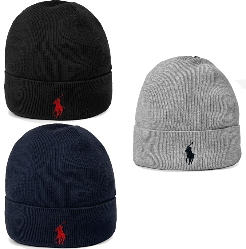 POLO RALPH LAUREN★シグネチャーポニー刺繍 ビーニー_3色