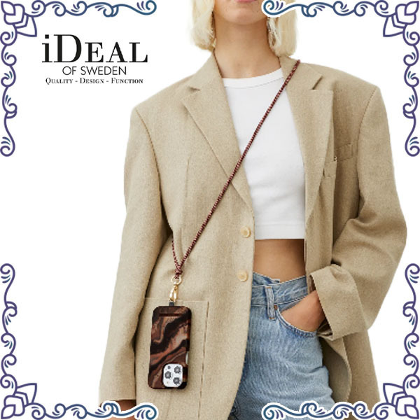 iDEAL OF SWEDEN ショルダーストラップ スマホケース