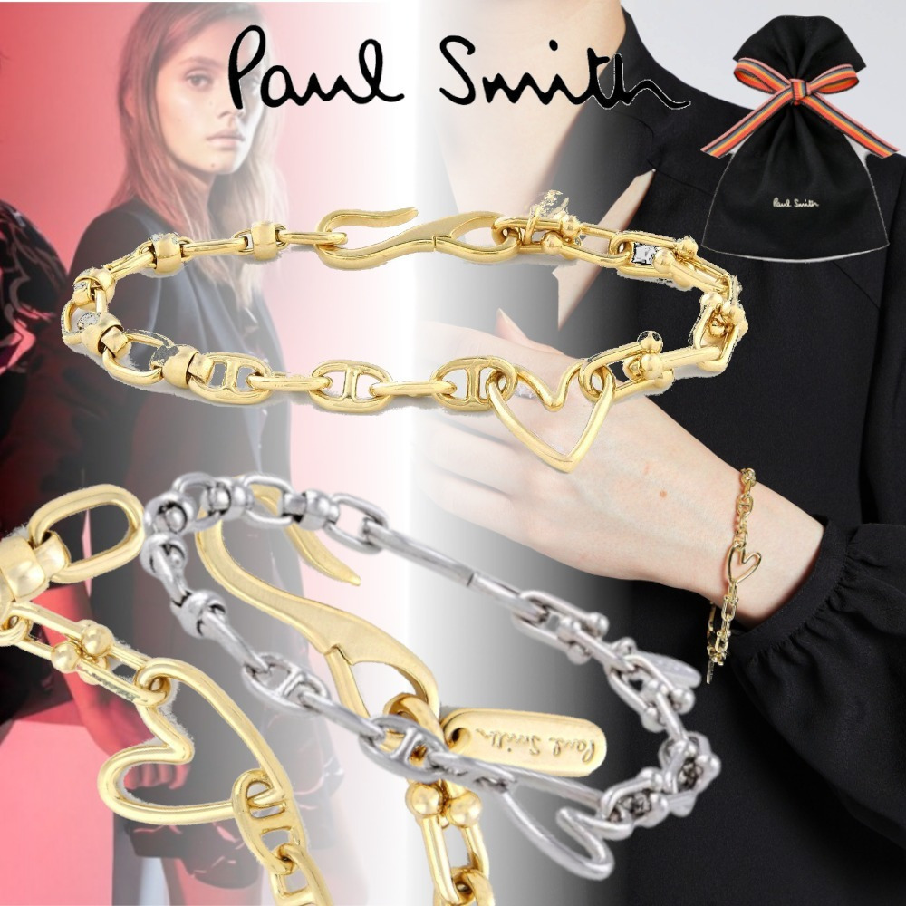 【Paul Smith】プレゼントにも！レディース ハートブレスレット
