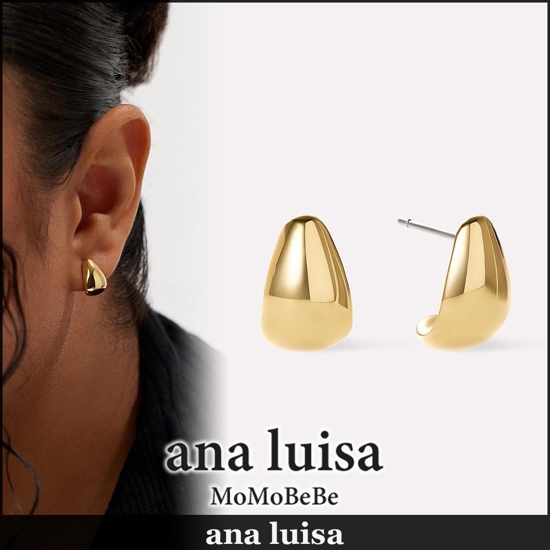 【国内発送・関税込】ana luisa アレッシアハギーフープピアス