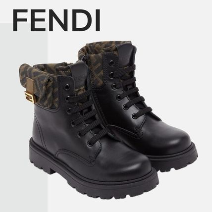 FENDI Kids Girl Boots Unisex Kids Girl Boots