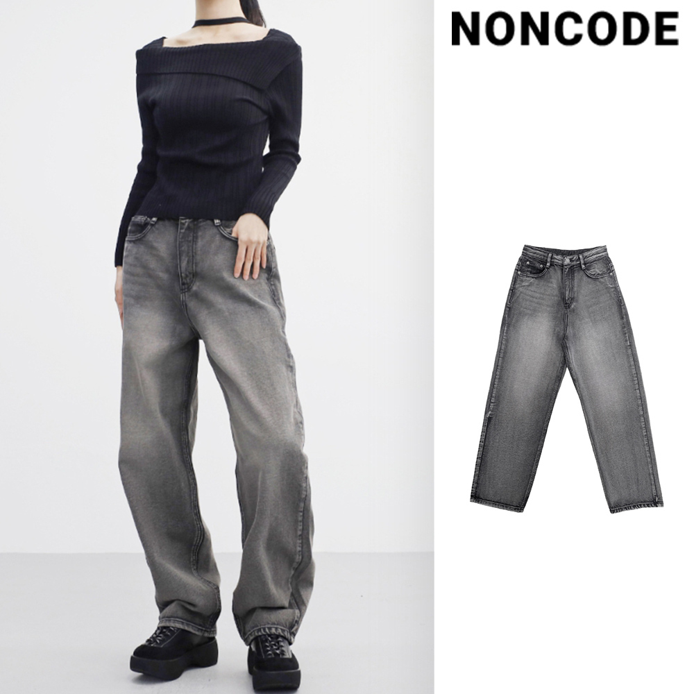【NONCODE】Ray Wide Denim Pants