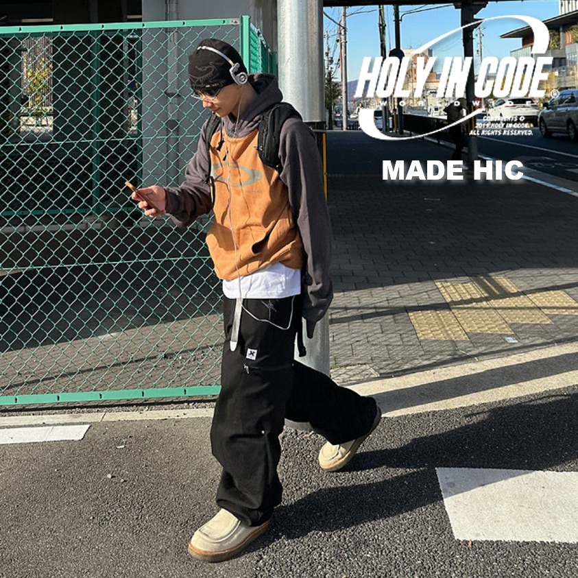 パンツ No.01 [HIC made] tag string black PT