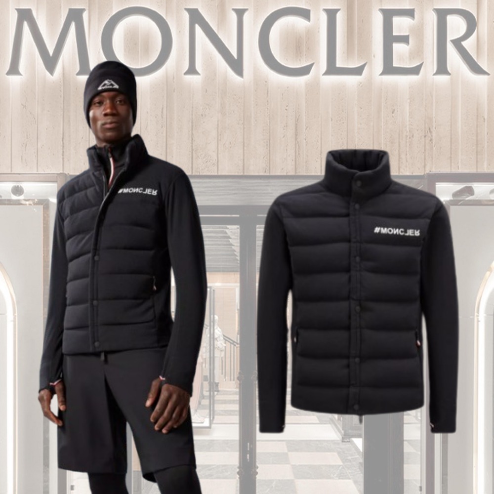 【MONCLER GRENOBLE】メンズ★FELPA★ダウン入りロゴスウェット