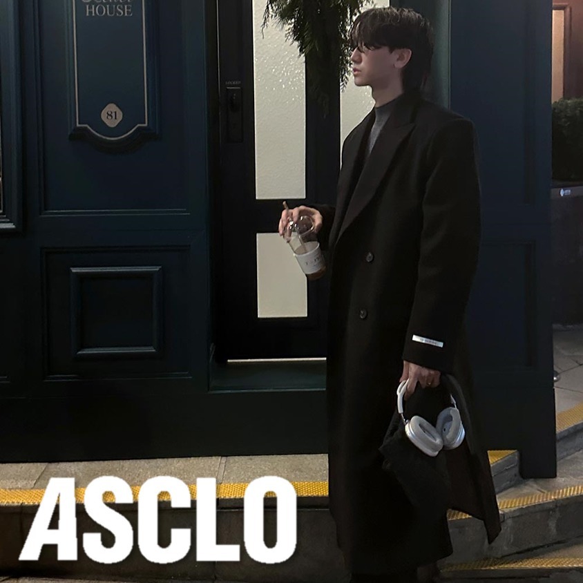 コート ASCLO Morris Double Wool Coat (2color)