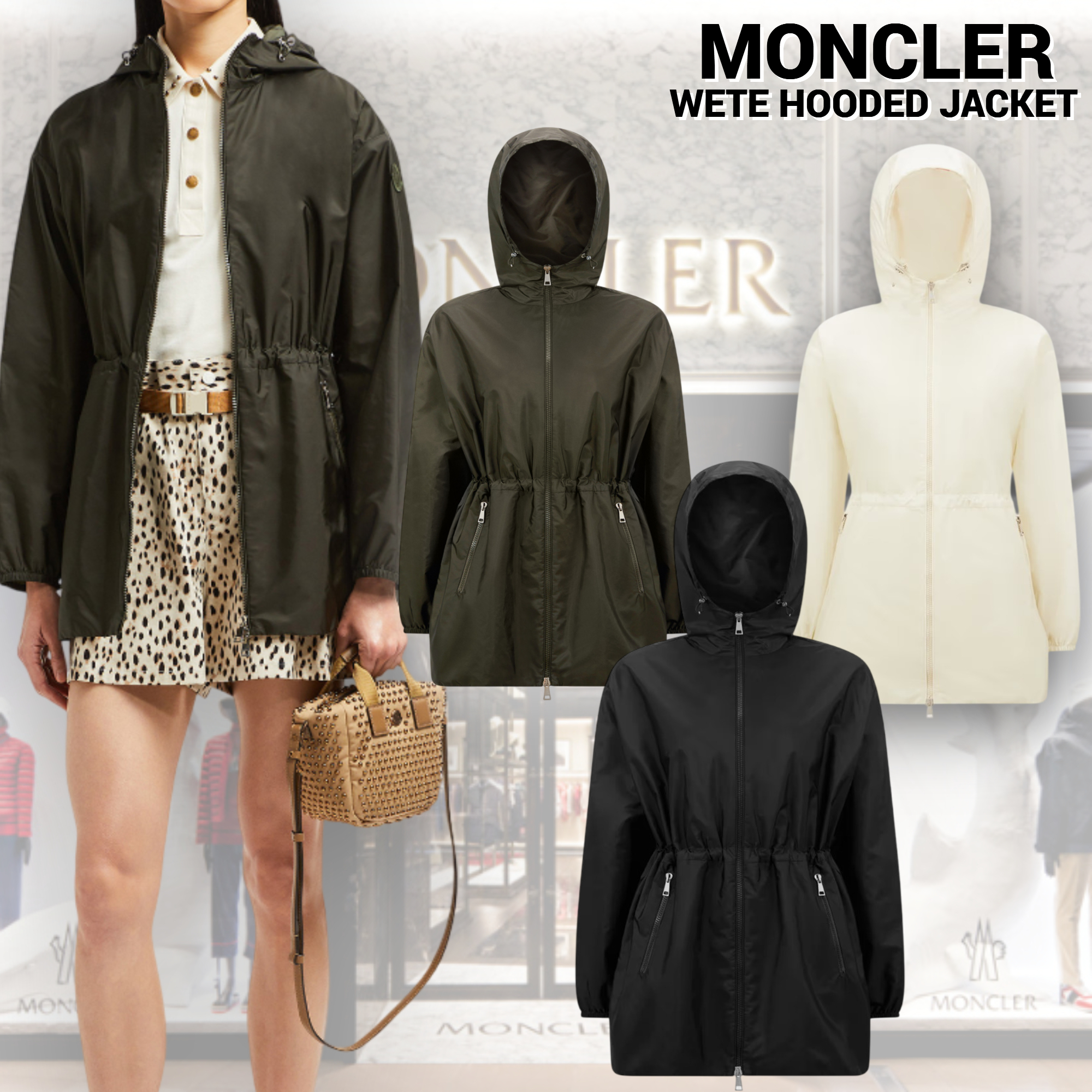 直営店買付【MONCLER】WETE ジャケット ウインドブレーカー