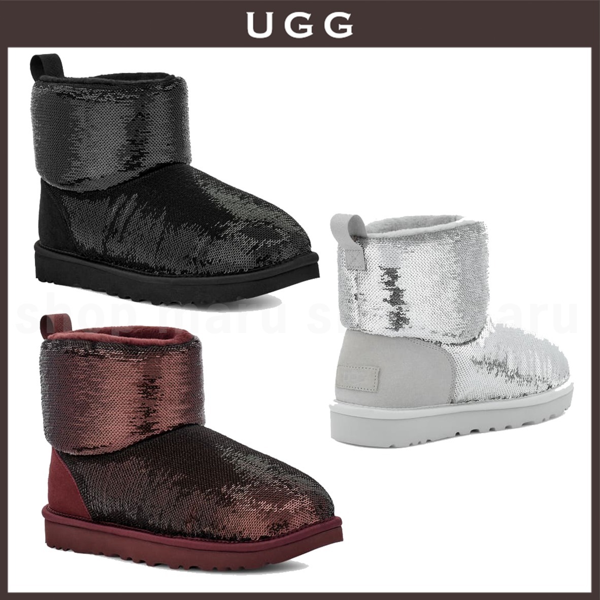 UGG◆クラシック ミニ ミラー ボール ブーツ◆3色