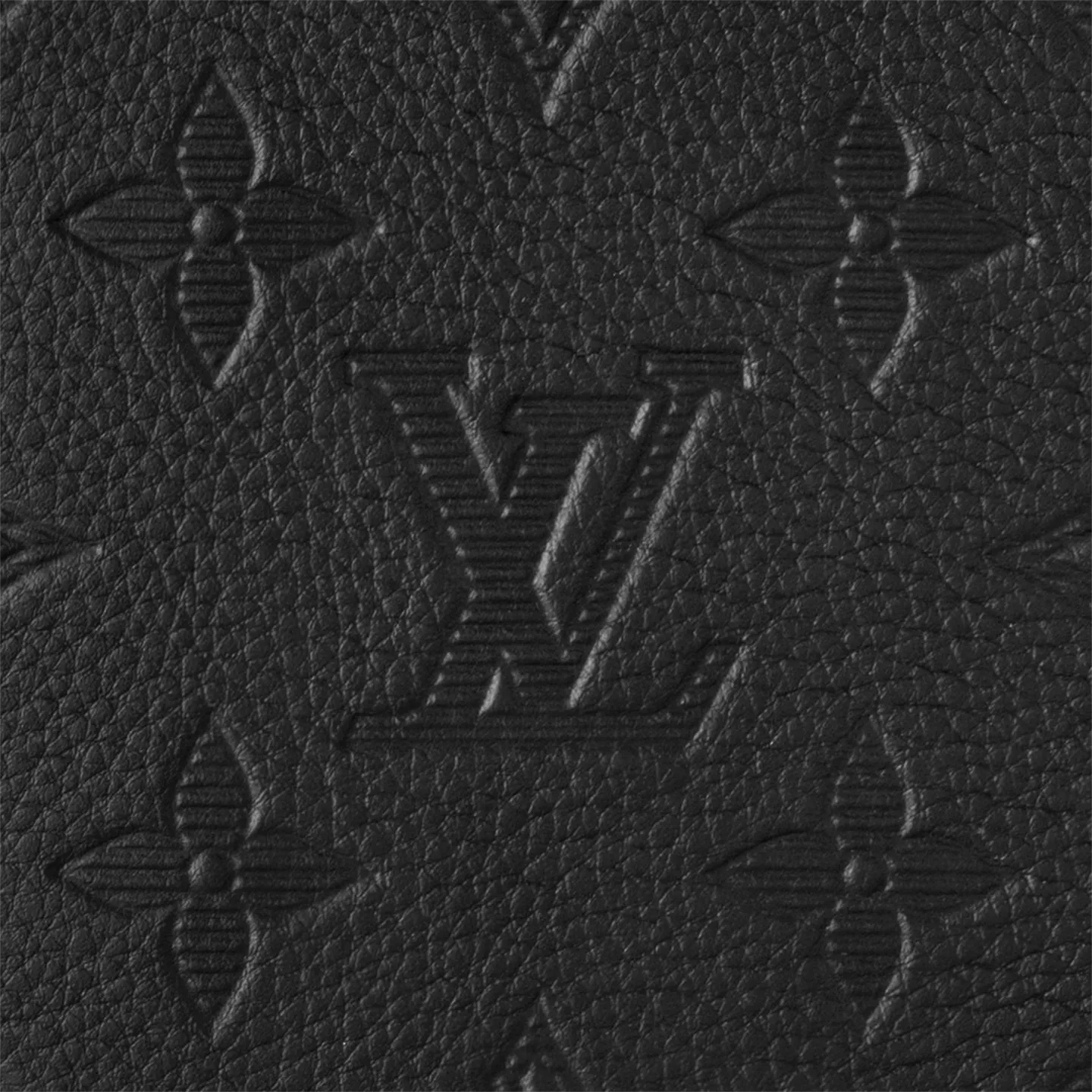 オールブラックの洗練されたデザイン】Louis Vuitton☆長財布