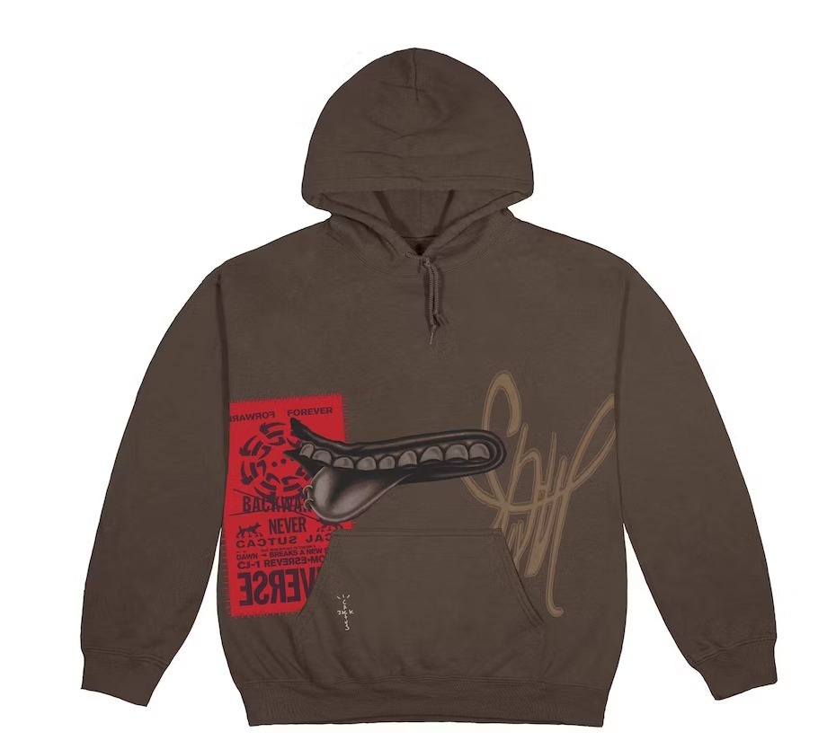 パーカー・フーディ Travis Scott Grin Hoodie