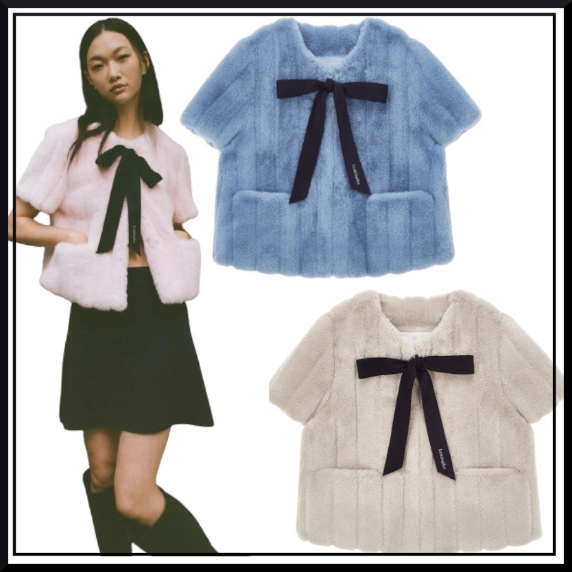LEMONPLET ケープ（Lemonplet(レモンプレット)｜FAUX FUR LAON