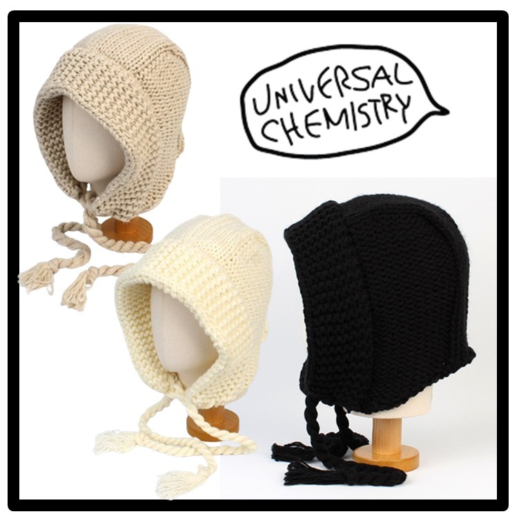 ★送料・関税込★UNIVERSAL CHEMISTRY★Rope Knit Bonnet Hat★