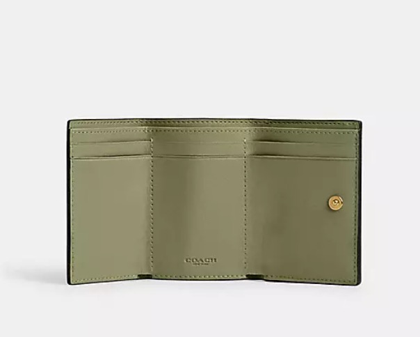 すぐ届く【COACH】ミニ トライフォールド ウォレット 要在庫確認