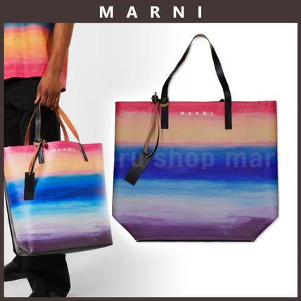 マルチカラー MARNI(マルニ) トートバッグ(メンズ) - 海外通販の