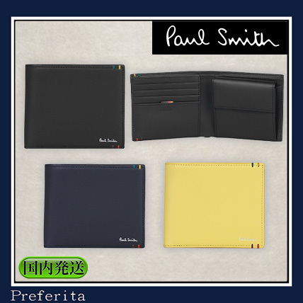 Paul Smith】2つ折り財布 ハイライトステッチSS24 (Paul Smith