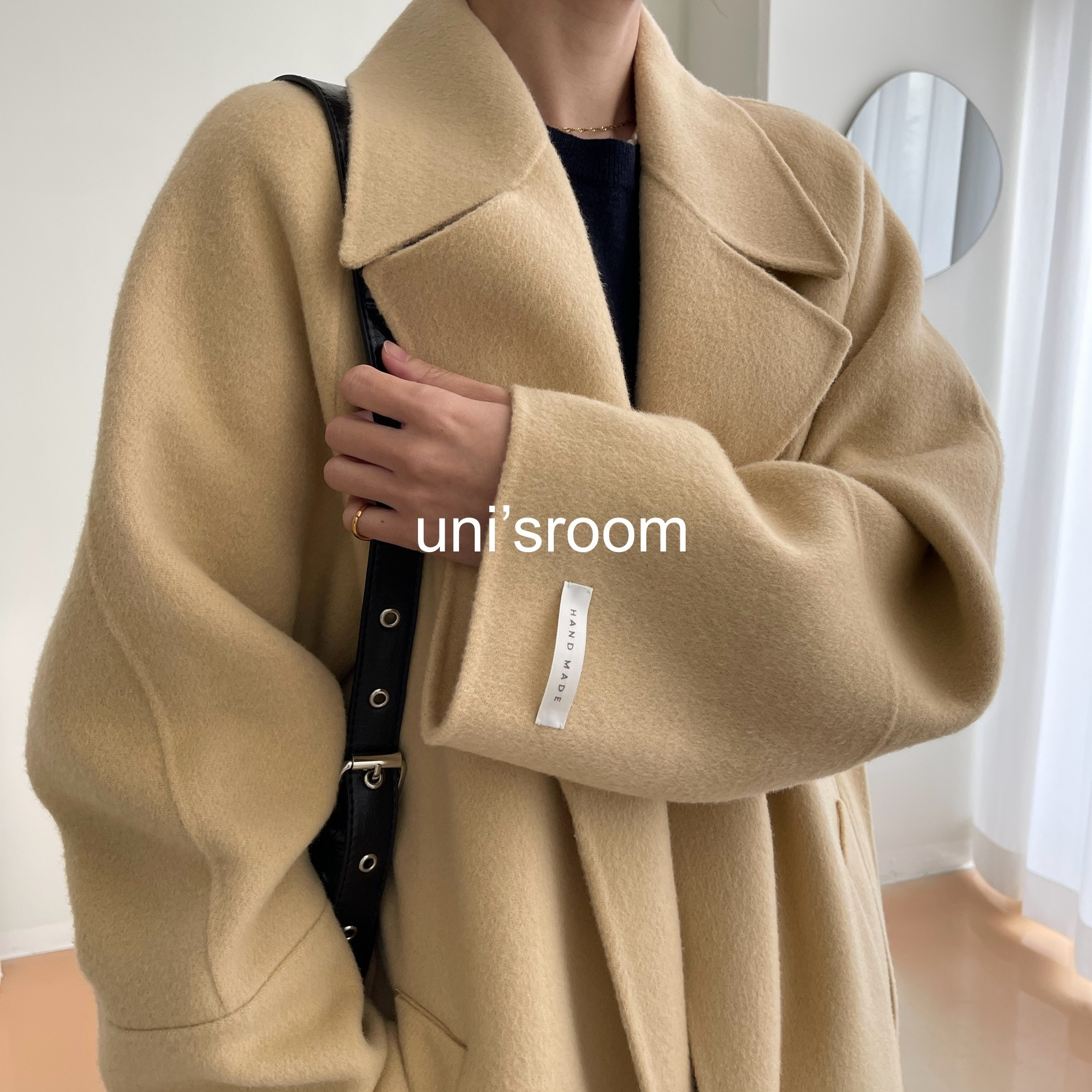 uni's room■HANDMADE サイドスリットコート OT-AW24-25BB