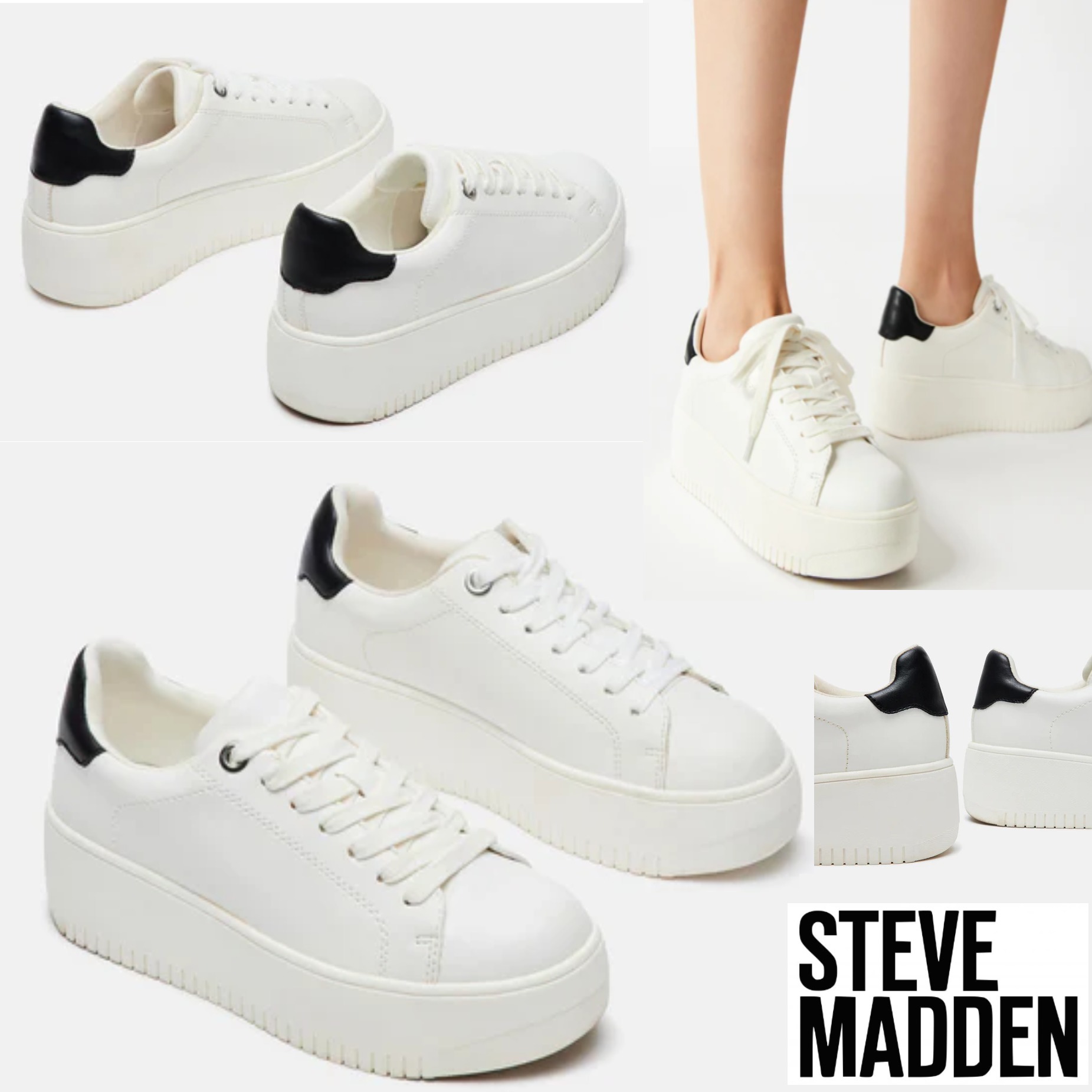 スティーブ マデン STEVE MADDEN 厚底デザインスニーカー