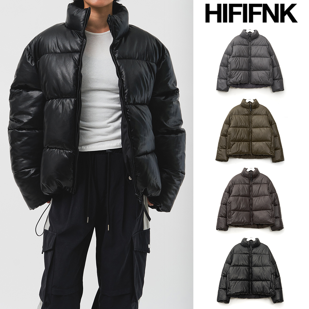 【HI FI FNK】Lon Leather Wellon Padding