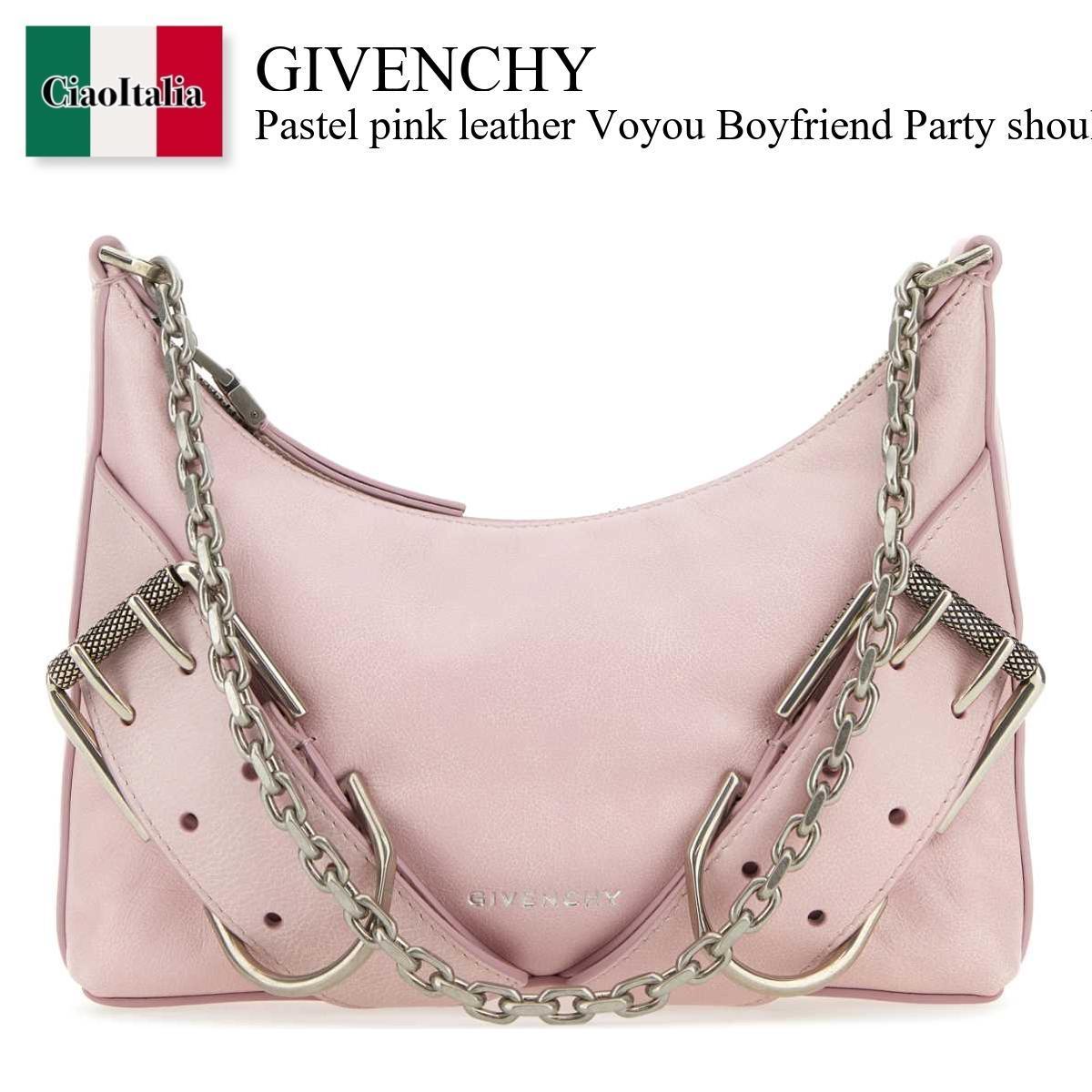ショルダーバッグ・ポシェット Givenchy Pastel Pink Leather Voyou Boyfriend Party Shoulder