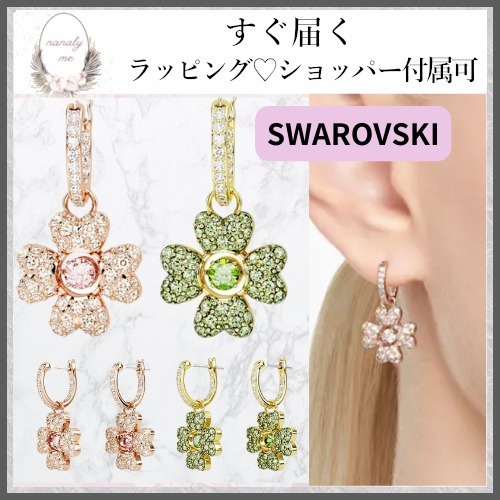【魅力的なデザイン♡】スワロフスキー ピアス