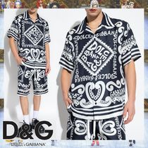 Dolce & Gabbana マリーナプリント シルク セットアップ