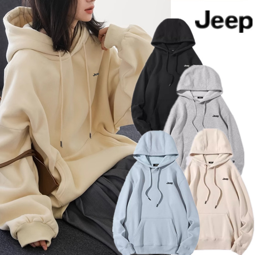 18色Jeep 韓国風パーカースウェット トレーナー Hoodie FLEECE