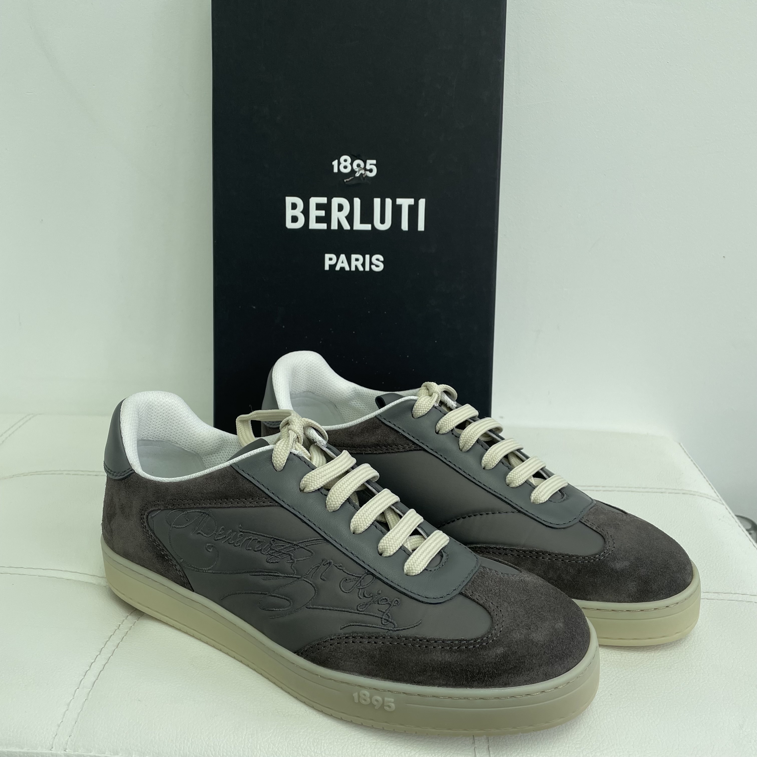 【BERLUTI】スニーカー★超セレブモデル＆レザー★超激安★白
