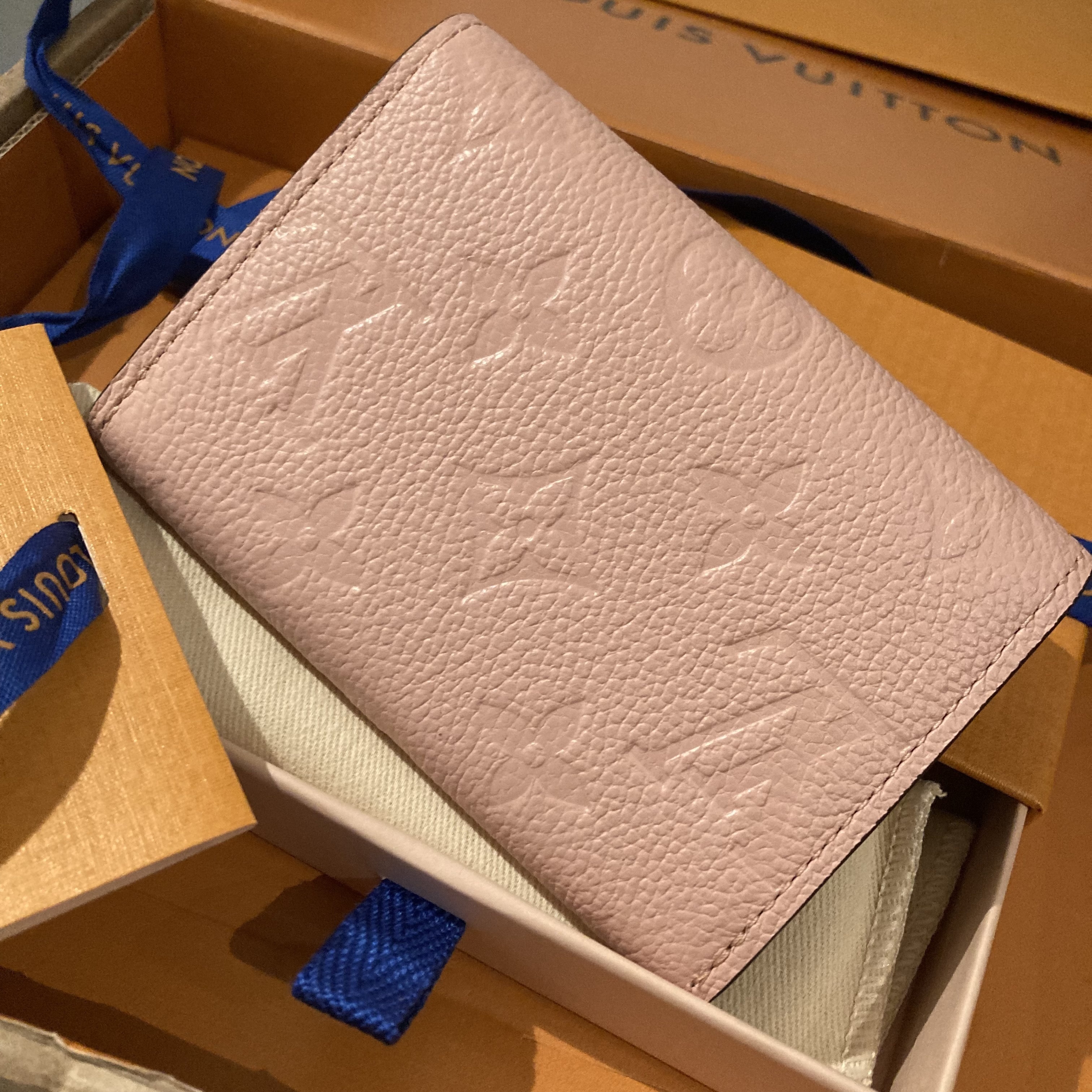 《LOUIS VUITTON》ポルトモネ ロザリ ミニ財布