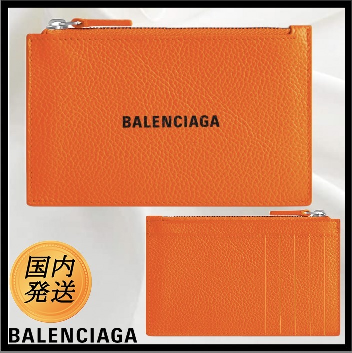 【国内発送★BALENCIAGA】CASH ラージ コイン＆カードホルダー