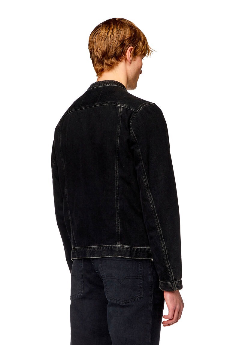 Diesel メンズ ジャケット D-GLORY クリーン ウォッシュ デニム