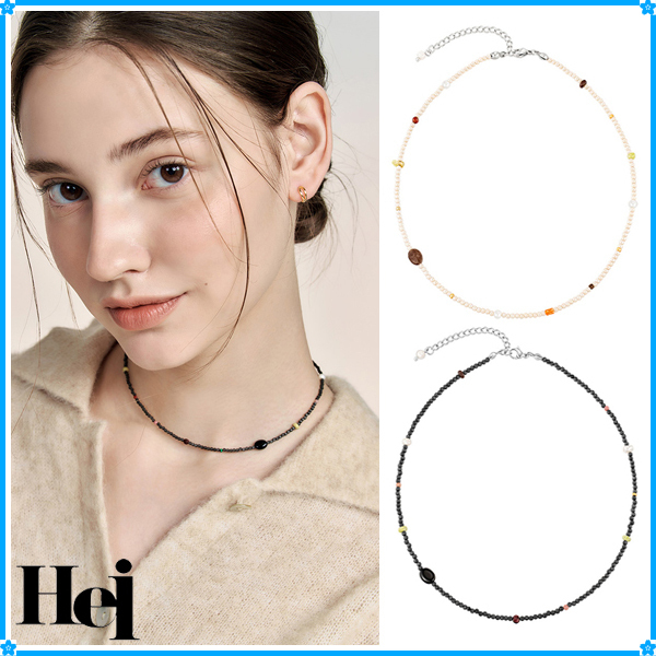 【Hei】gemstone harmony necklace〜ジェムストーンネックレス