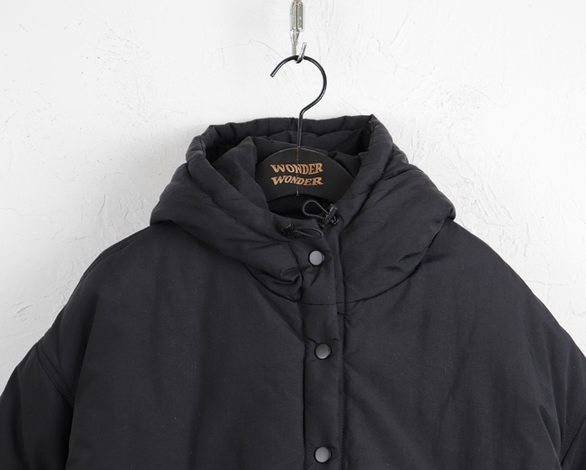 【WONDER WONDER】[MADE/7oz] Baolin Wellon Hood Short Padding
