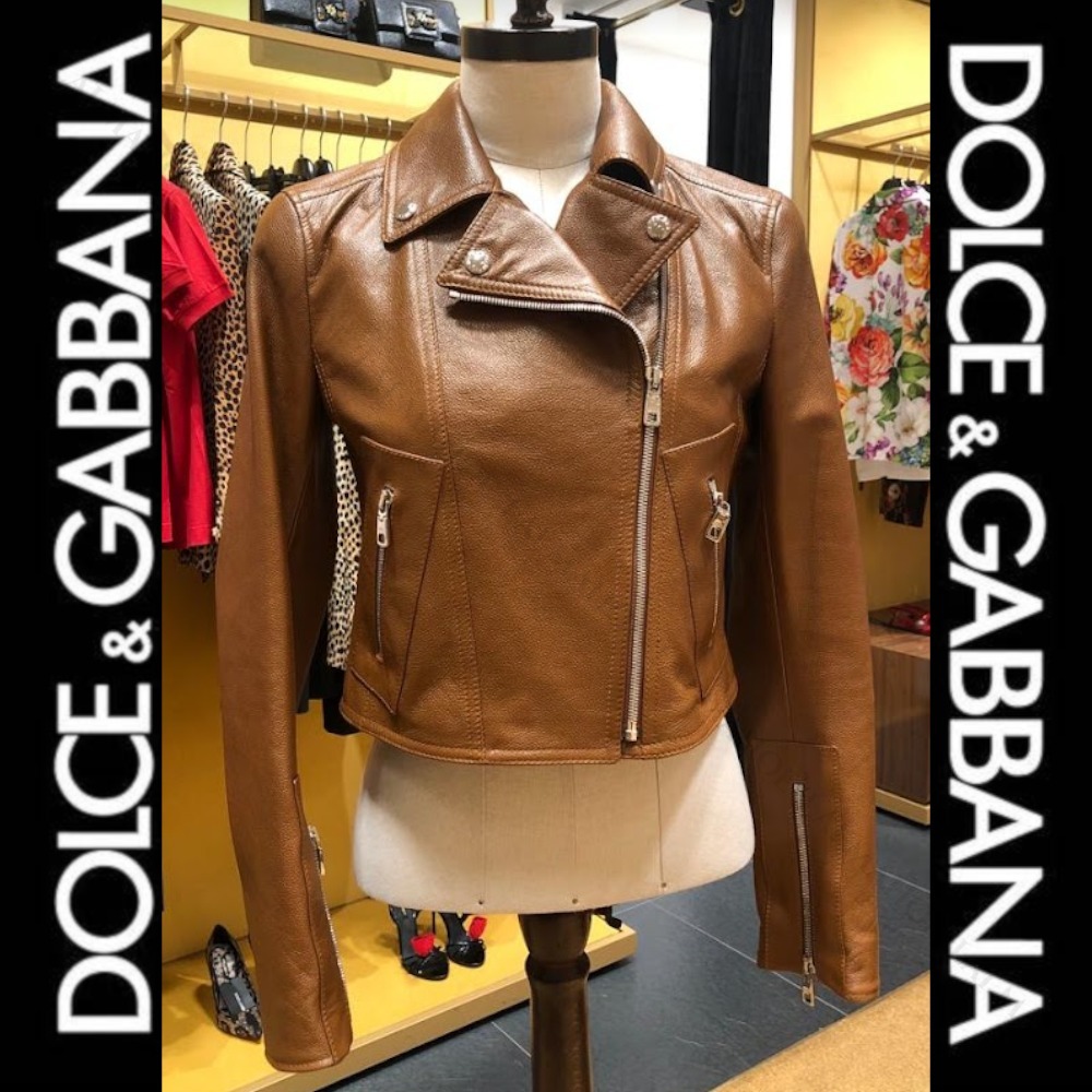 DOLCE&GABBANA 革ジャン ジャケット