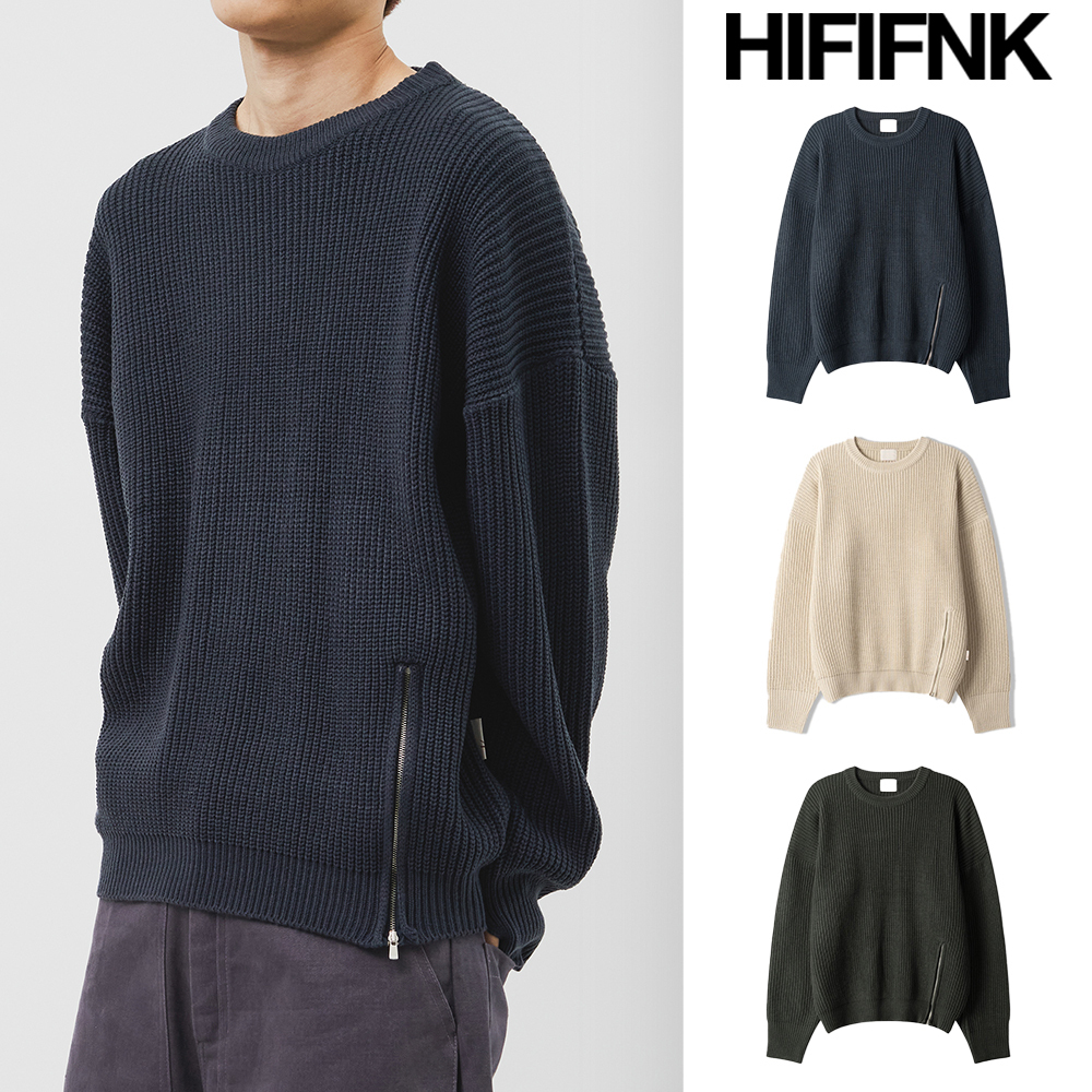 【HI FI FNK】Pati Slit Warmer Knit