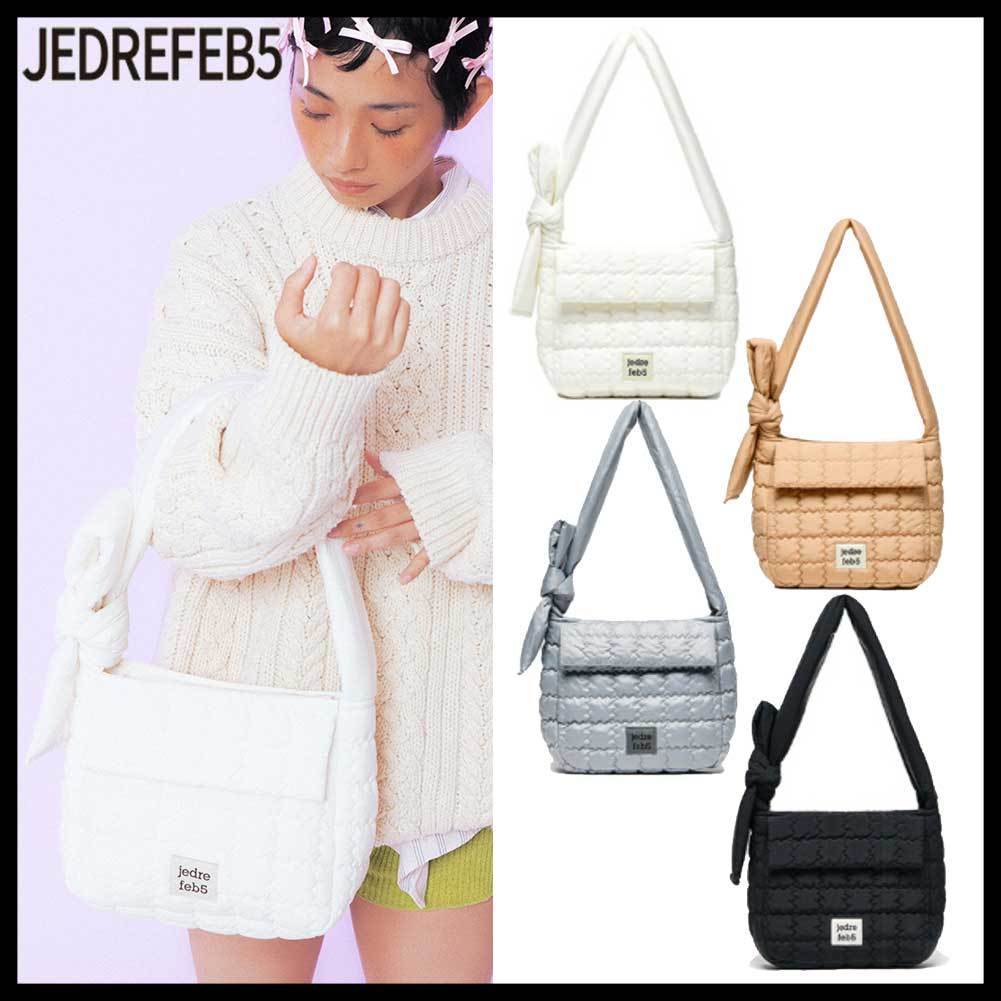 ●JEDREFEB5●PUZZLE PADDED MINI BAG 4色 ミニバッグ 可愛い