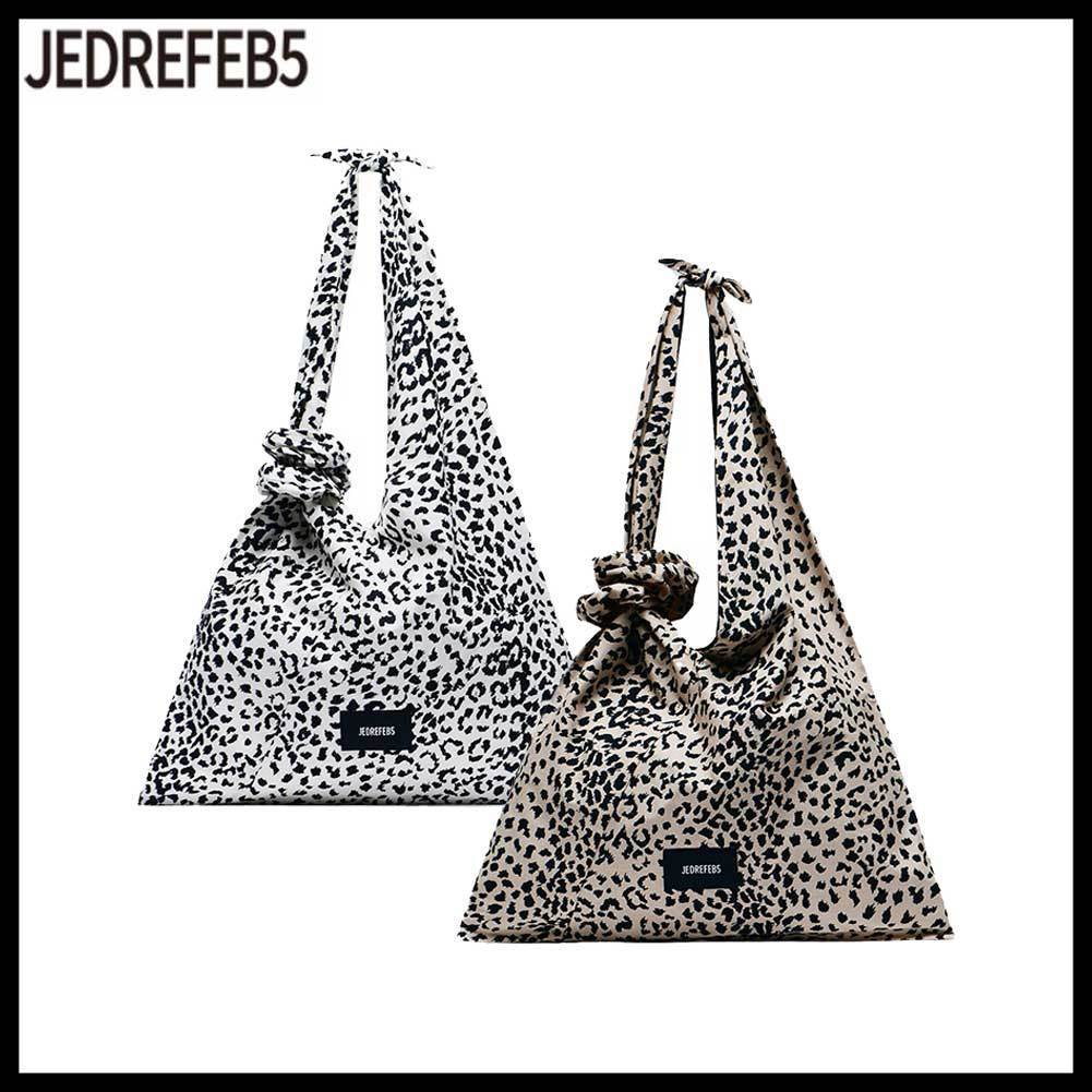 ●JEDREFEB5●SCRUNCHIE LARGE HOBO LEOPARD ビッグバッグ 人気