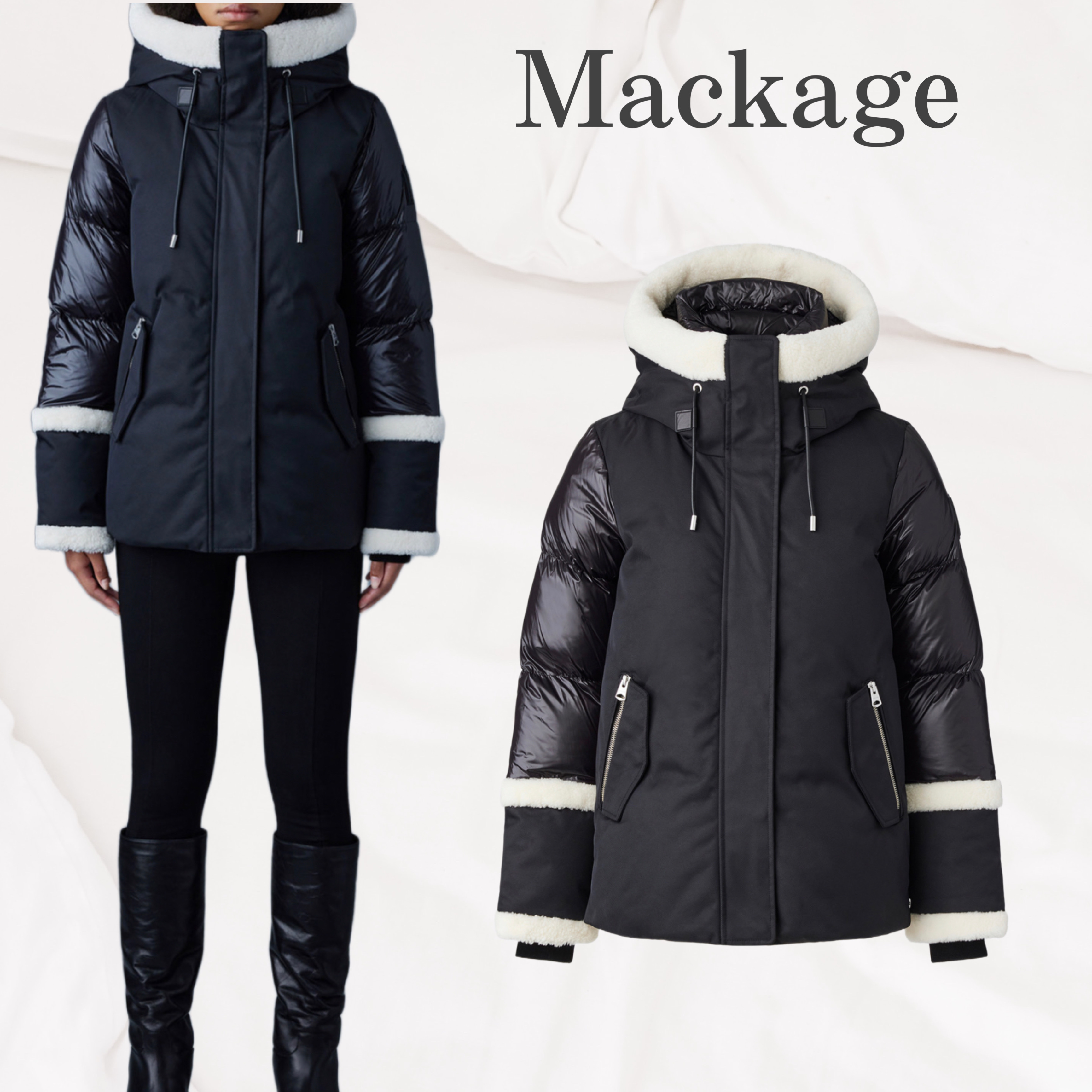 関税送料込☆Mackage ☆Cyrah ダウンジャケット