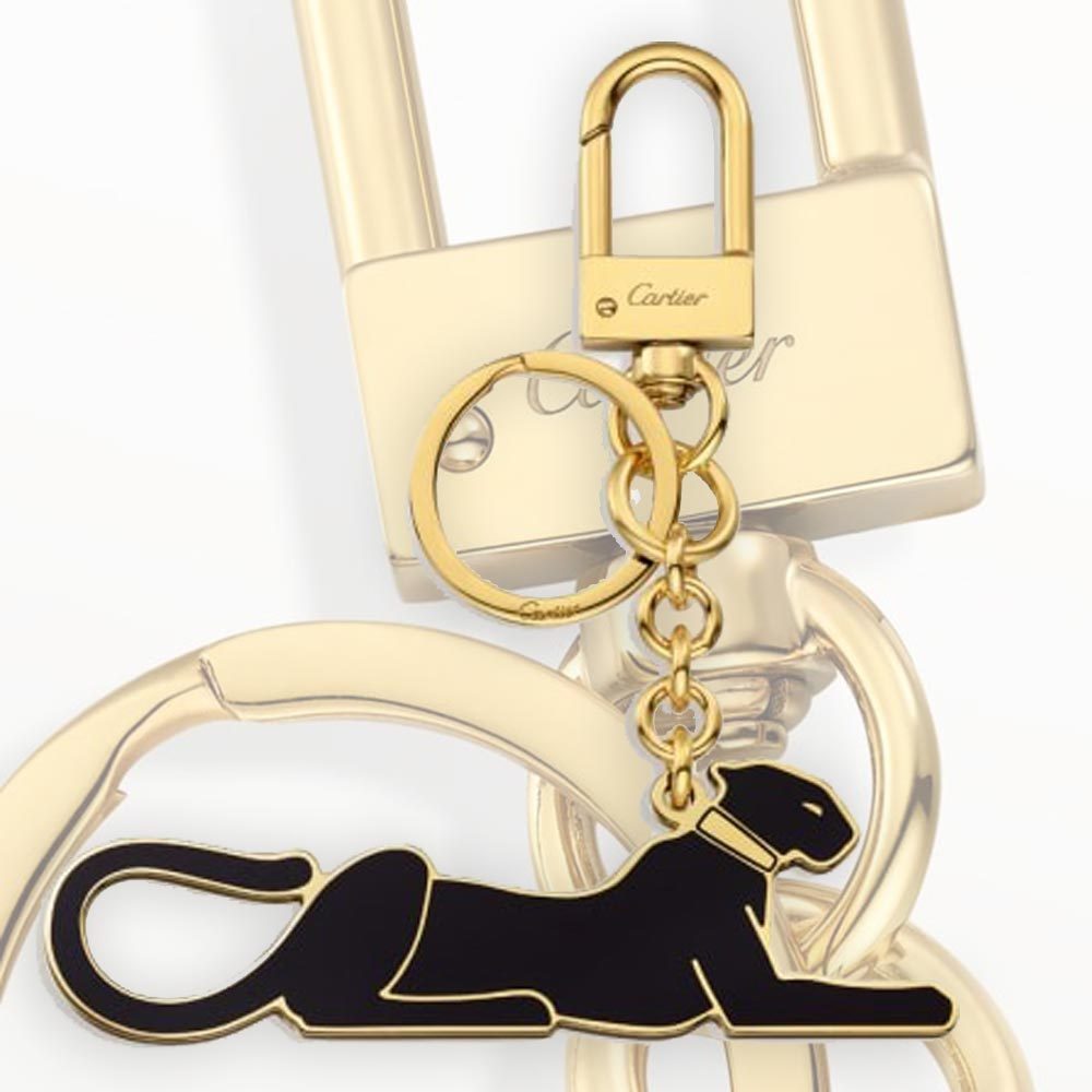 【Cartier】ディアボロ パンテール キーリング gold すぐ届く