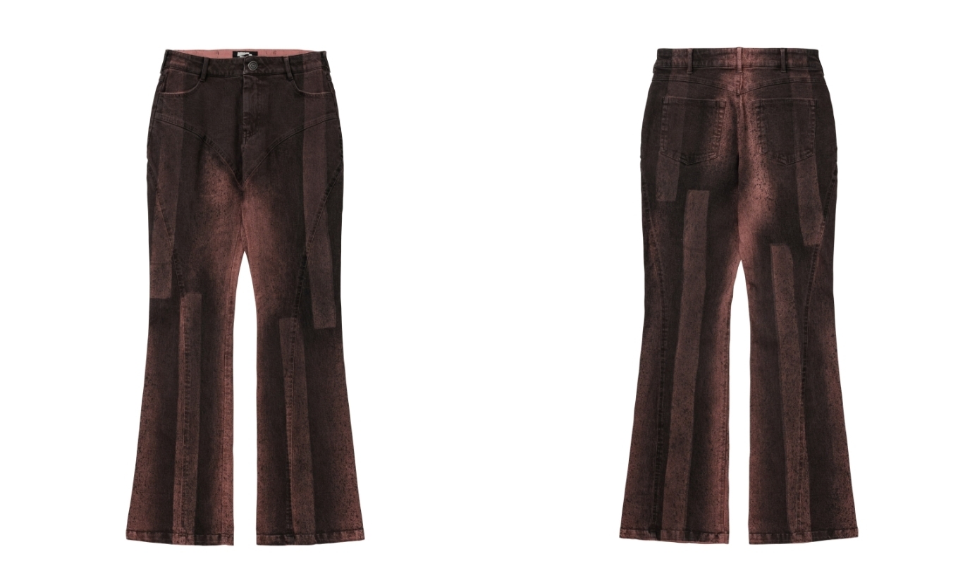 【WELLBEING EXPRESS】[NewJeans着用] Spray Washed Line Pants WELLBEING EXPRESS】[NewJeans着用] Spray Washed Line Pants