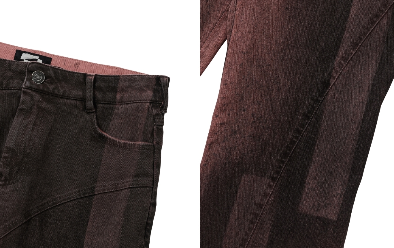 WELLBEING EXPRESS】[NewJeans着用] Spray Washed Line Pants