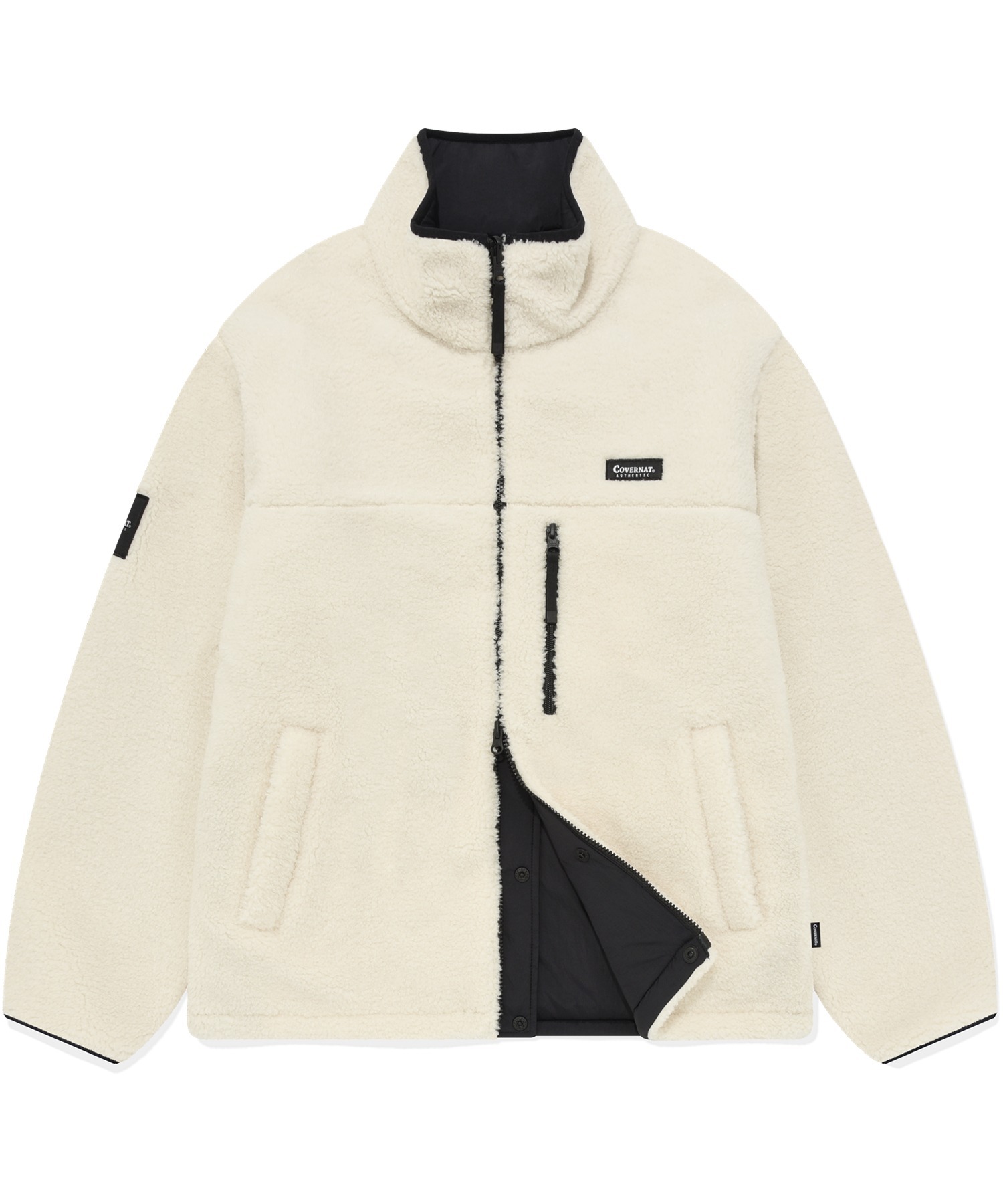 ☆送料・関税込☆COVERNAT★REVERSIBLE COMFY BOA ZIP-UP JACKET COVERNAT]☆REVERSIBLE COMFY BOA ZIP-UP JACKET