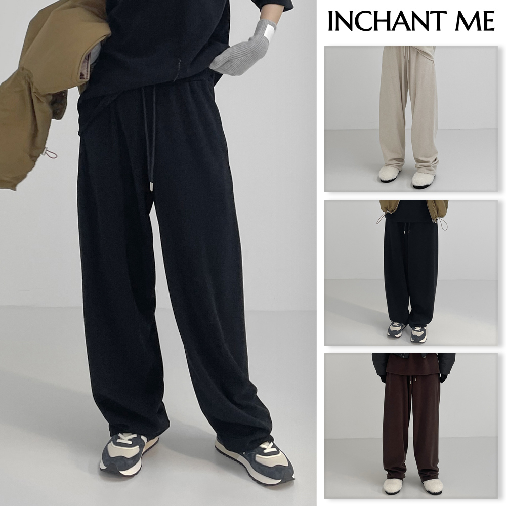 【INCHANT ME】[unisex] Cash Mockneck Training Setup Pants