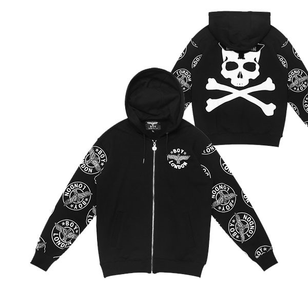 BOY LONDON★即発送 ★HOOD ZIP UPジャケットL size