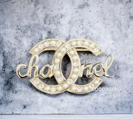 【入荷極小】CHANEL 人気限定モデル パール クリスタル ブローチ