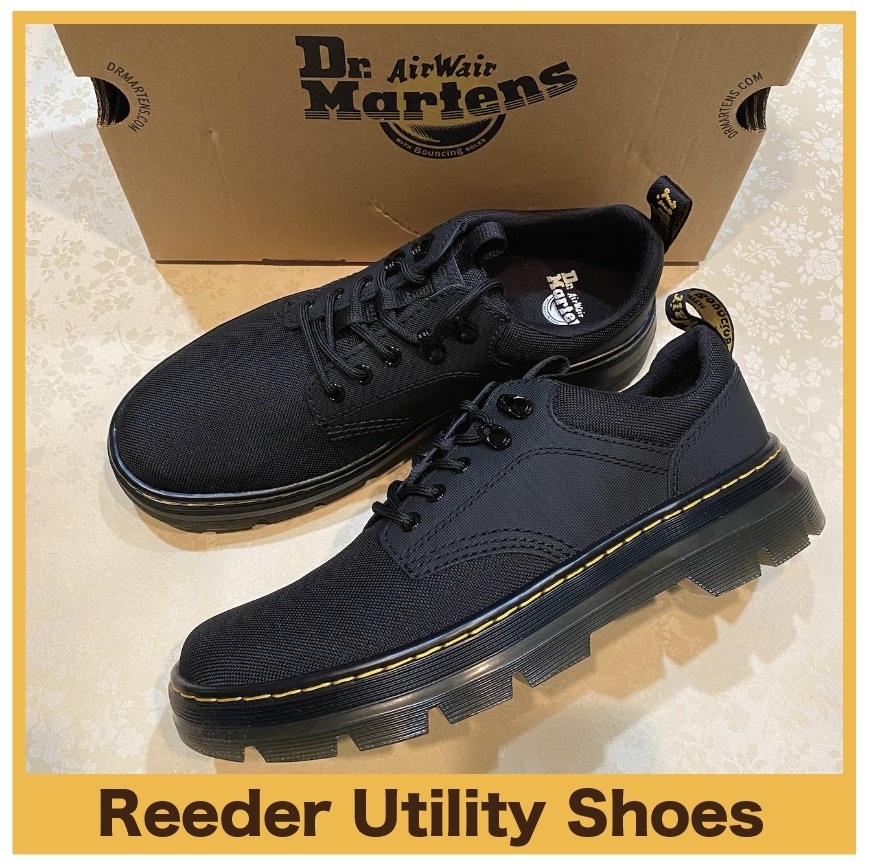 Dr. Martens REEDER 耐久性抜群のユーティリティシューズ