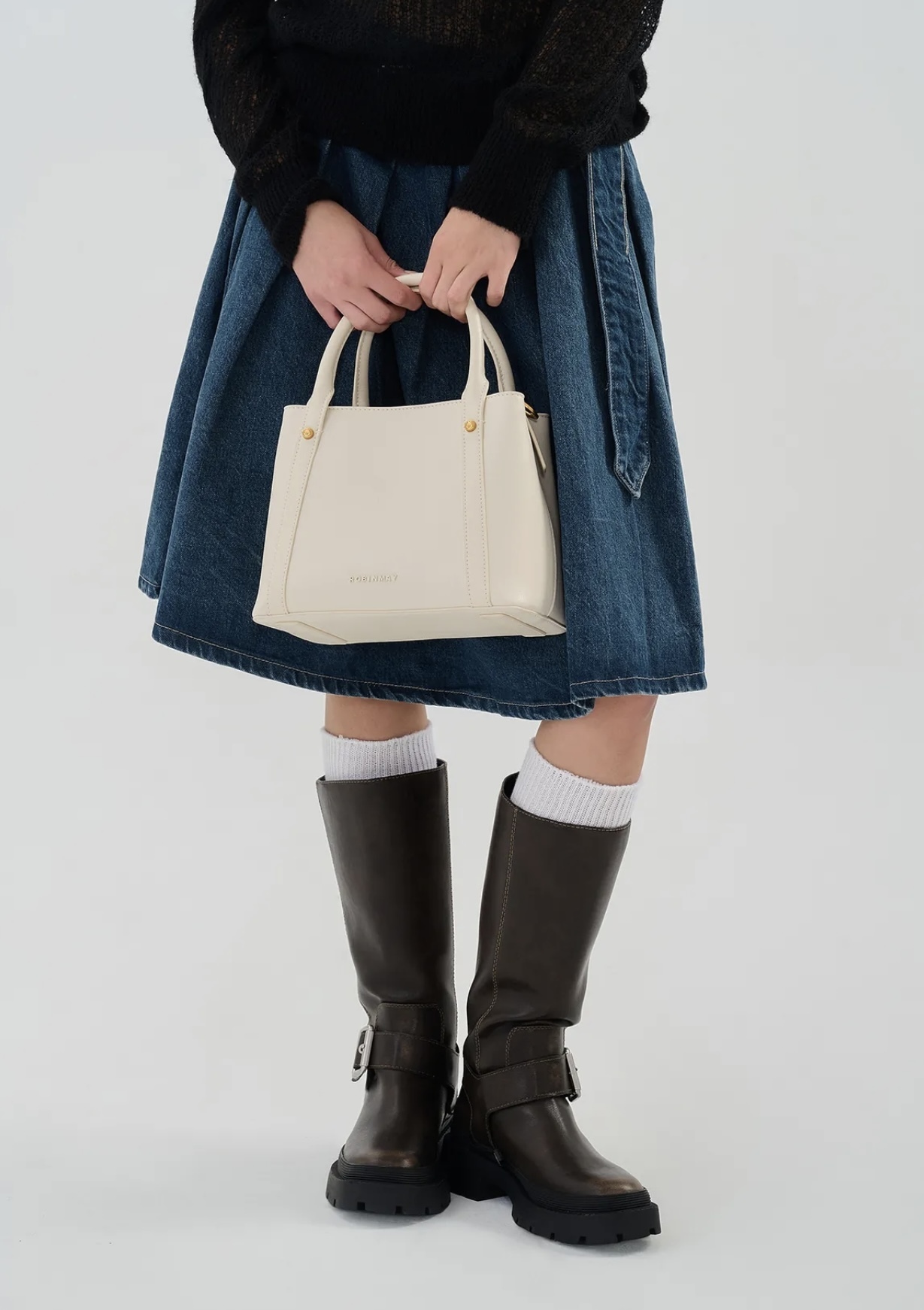 ☆ROBINMAY 米ka手提包 ハンド 2way ショルダーバック/送料込