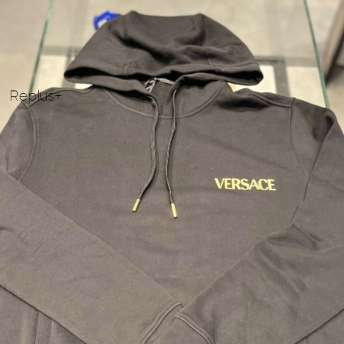 Versace】バック メドューサ パーカー ロゴ フーディー パーカー