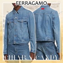 【23AW NEW】FERRAGAMO_man / デニム ジャケット / Blue