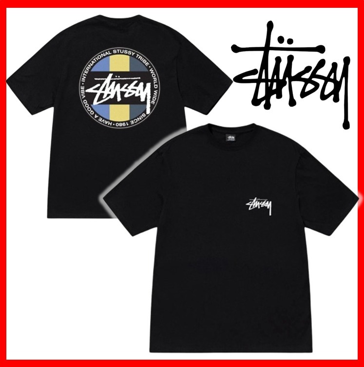 ★人気★【Stussy】★Stussy Classic Dot T-Shirt★Black★