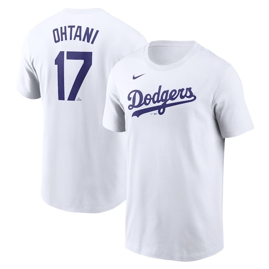 ナイキ LA ドジャース ユニーホーム Tシャツ MLB 背番号17 NIKE